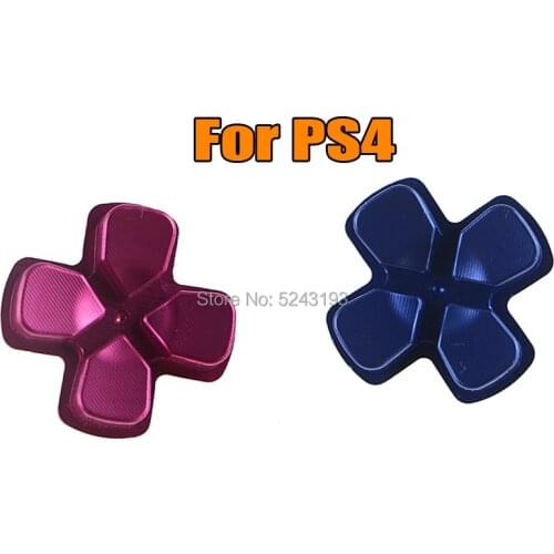 30pcs Metal D-pad Action Button Cross Dpad direction Key Repair Replacement for Playstation Dualshock 4 PS4 Gamepad Controller