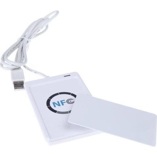 ACR122u NFC Reader Writer 13.56Mhz RFID Copier Duplicator + 1 pcs UID Cards +1pcs UID Tags+ SDK + M-ifare Copy Clone Software