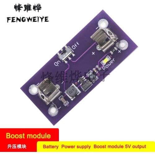 Panel AAA Battery Power Boost Module 5V Output