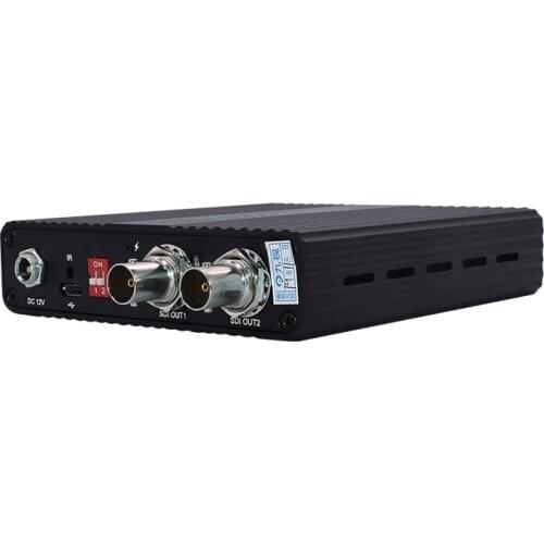 DS1230 1080P 1080i HDMI/VGA/CVBS to SD/HD/3G-SDI Video Converter Digital video fiber optical converter Resolution transform