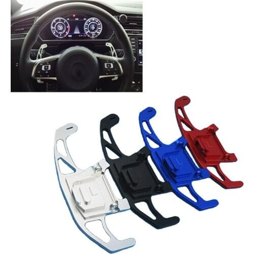 2pcs/lot Replacement Steering Wheel Paddle For Volkswagen GOLF GTIR GTD GTE MK7 7 For POLO Scirocco 2014-2018