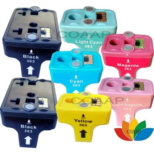 7XL Compatible Inks for HP 363 PHOTOSMART C5180 C6180 C7180 C7280 C8180 3310 7180 8200 8230 8250 8253 D7250 D7368 D7460 PRINTERS