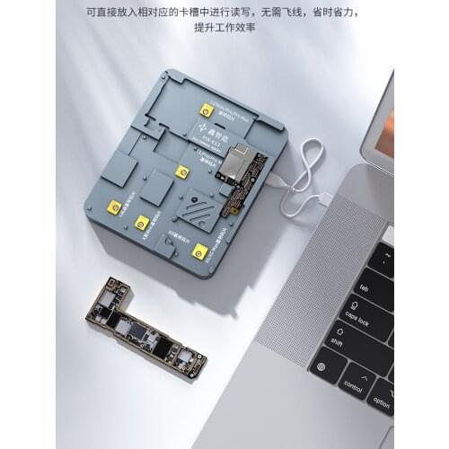 FIX E13 Logic/Intel EEPROM Chip Tester Baseband Programmer Disassembly-free Feading And Writing For iphone x to 12promax