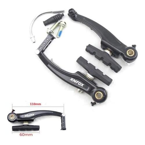 XMFOX High Quality Mountain MTB BMX Bicycle Bike Cruiser Linear Pull V Brake Caliper Set With Brake Pads