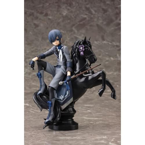 Japan Anime Black Butler Ciel Phantomhive Kuroshitsuji Book of Circus PVC Figure Figurine 18cm Toy Model Statue New With Box