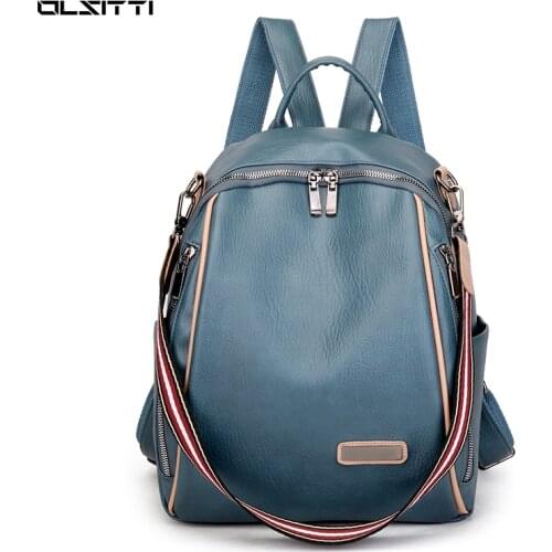 Womens Designer Backpack Soft Leather School Bag Luxury Brand Travel Large Capacity Shoulder Bags 2021 for Women Summer New