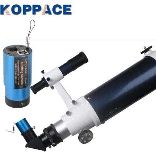 KOPPACE USB2.0 Astronomical Telescope Camera High Definition 2 Million Pixels 1.25-in Interface Support Photo And Video