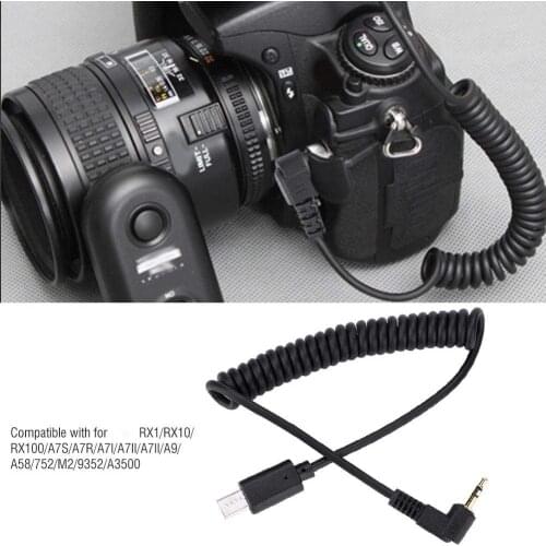 2.5mm S2 Remote Shutter Release Connecting Cable for Sony A58 NEX-3N A7 A3000 A5000 A6000 RX10 RX100II RX100III HX300