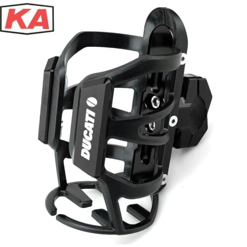 Drink Cup Cage For DUCATI Panigale V4 S V4R Monster 821 696 795 797 MULTISTRADA 1200/1260/S/ST Moto Beverage Water Bottle Holder