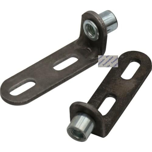 2Pcs 90 98 Degrees L Shaped Transforming Pivot Bracket M6 M8 Threaded Nut Furniture Chair Hardware Fitting