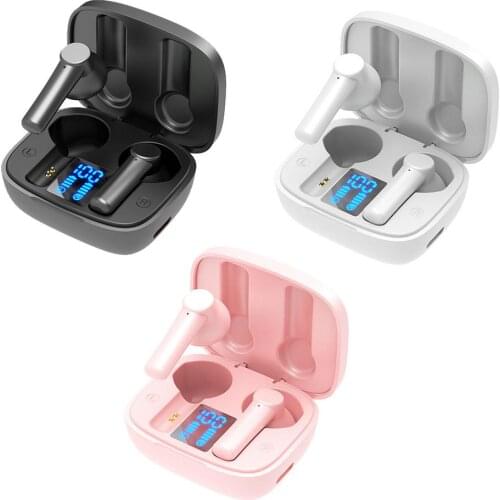 LB-8 TWS Wireless Headphone Stereo Sport Bluetooth Earphone Touch Mini Earbuds Bass Headset with Charging Case Power Bank
