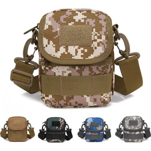 Outdoor Bag Male Multi function Sports Bag Camouflage Crosses Single Shoulder Bag Jungle Adventure Pack Hidden Safes 2018 NEW