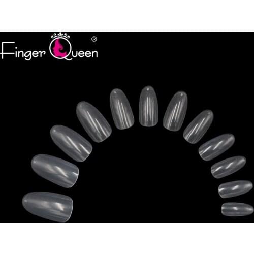 False Nails 500pcs Crylic Nail Tips Coffin Fake Nails UV Gel Manicure