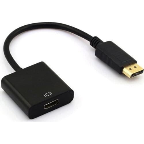 DP To HDMI DP To HDMI cable Converter Adapter DP HDMI Cable 1080P For Ipad HDTV Camera Phone PC