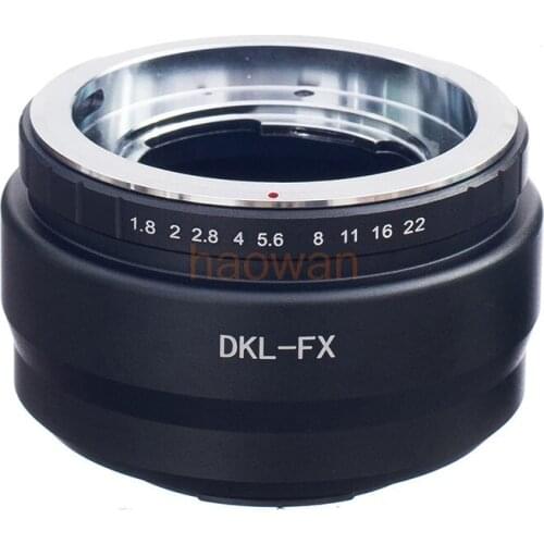 Adapter ring for Voigtlander Regina Deckel DKL lens to Fujifilm fuji FX X-E2/X-E1/X-Pro1/X-M1/X-A2/X-A1/X-T1 xpro2 camera