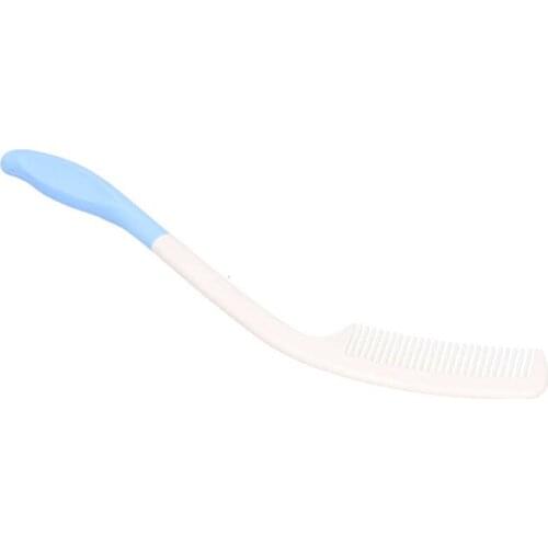 Incontinence Pants Adult Reusable Diapers Long Handle Comb Ergonomic Curved Handles Comb for Elderly Hand Disabled People for