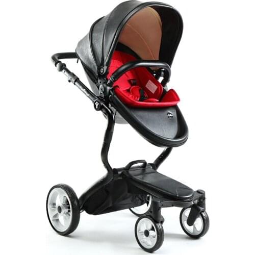 Travel Baby Stroller High Landscape Baby Stroller and Car Seat Reversible Pushchair Four-wheel Baby Cart Luxury Stroller 0-36M
