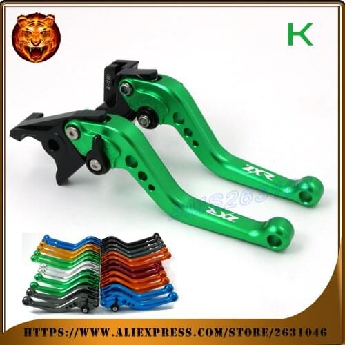 Adjustable Brake Clutch Levers For KAWASAKI ZXR400 FREE SHIPPING WITH LOGO CNC 1990-2016 Motorcycle