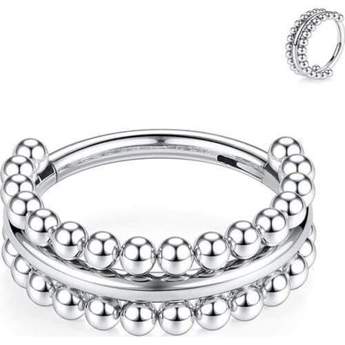 1pcs 16G 316L Surgical Steel Nose Ring & Earring for Men Women ,Fake body Piercing jewelry for goth Rock, Hip Hop ,Punk Style