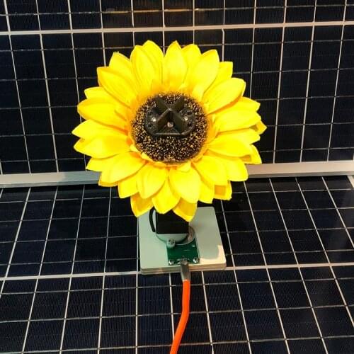 Solar Tracking System Sun Tracking Tracker Photovoltaic Sunflower Solar Educational Education Development Interest Cultivation