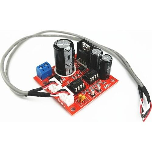 SOTAMIA NE5532 Preamplifier Audio Amplifier Board Stereo Preamp For Old Movie Film Projector Single Power Supply