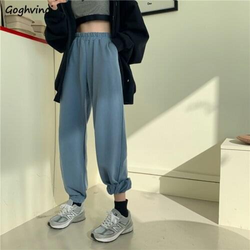 Women Casual Harem Pants Solid Plus Velvet Thicker Warm Winter All-match Bundle Trousers Baggy Street Wear High Waist Autumn Ins