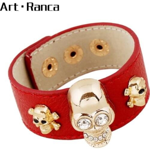 Crystal Skull Female Fashion Outdoor Leisure Sports Decorative Fashion Bracelet