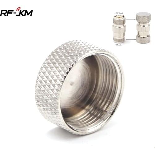 1pcs N Female / UHF SO239 RF Connector Dust Cap Protection Cover Damage Protector