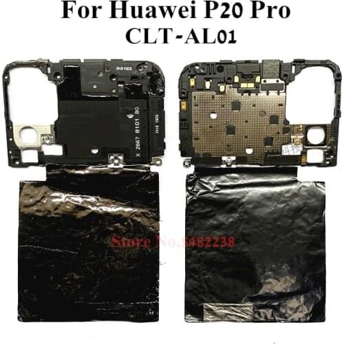 100% Original For Huawei P20 Pro CLT-AL01 Motherboard Cover Mainboard WIFI Antenna Receiver Cover Frame Replacement For P20Pro