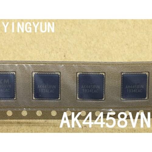 2PCS/LOT AK4458VN AK4458 115dB 768kHz 32bit 8ch QFN48 New original