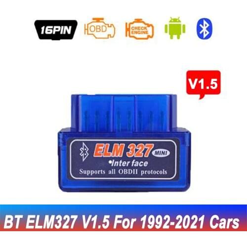 ELM327 V 2.1 ELM327 Bluetooth OBD2 v2.1 Car Scanner Automotive OBD 2 Auto Diagnostic Tool OBDII Scaner automatic