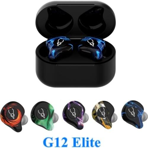 Sabbat G12 Elite Wireless TWS Earbuds Bluetooth 5.0 Gaming Music Noise Reduction Earphones With Mic 6D Soundscape G12 Headset