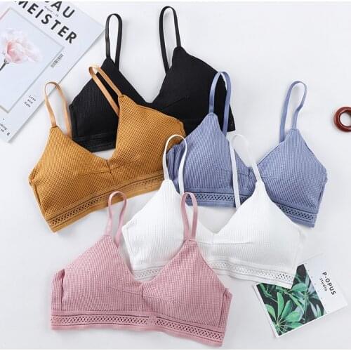Sexy Bra Bralette Bras For Women Push Up Bra Sexy Lingerie Soft Comfort Underwear Seamless Wireless Brassiere CottonF