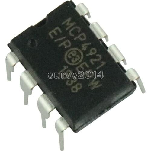 Digital Analog Converter IC DIP-8 MCP4921-E/P MCP4921 MICRO CHIP 8P 8DIP
