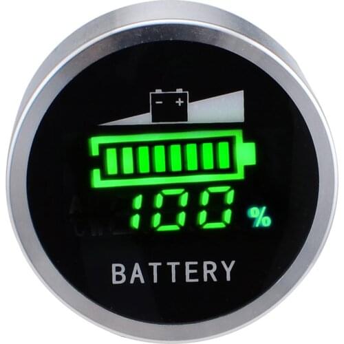 DC 6-120V Acid Lead Battery Indicator Lithium Battery Capacity Digital LED Tester Free Shipping with Track Number 12003143
