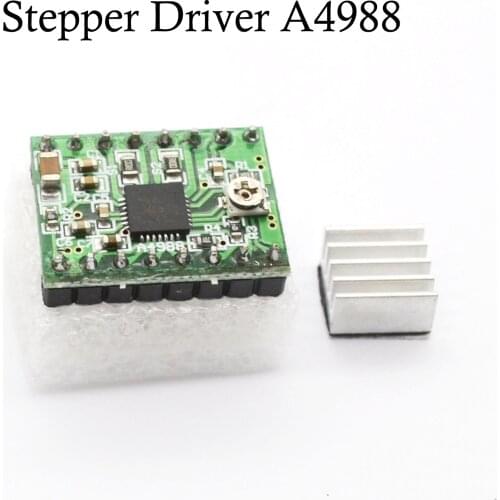 3D printer parts StepStick a4988 for Reprap Ramps 1.4 Step motor driver HR-A4988 drive board motherboard with Heatsink