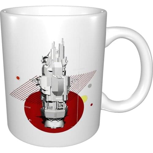 The Expanse Rocinante Ship 1 Mug Coffee Cup Coffee Mug Glas Coffee Cups With Plate Hentai Anime Mug