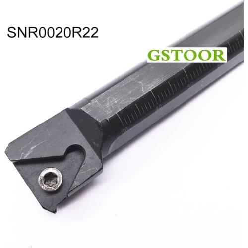 1PC SNR0020R22 SNL0020R22 SNR0020R16 Threaded Turning Tool Boring Bar CNC Lathe Cutter Tool for 16ER 22IR 22ER Insert