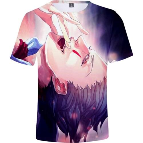 Printed The Hisoka 3D T-shirt Men Women Fashion New Short Sleeve Summer t shirts Hot sale Hisoka 3D t-shirt boys/girls Tees Tops