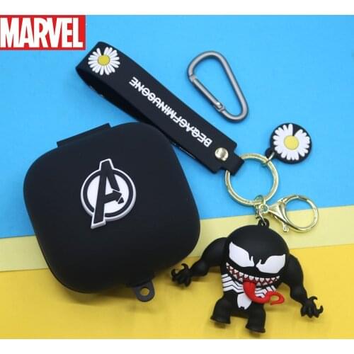 Cartoon Keyring Protective Cases Earphone Accessories Wireless Bluetooth Headphone Cover for Beats Powerbeats Pro With Hook
