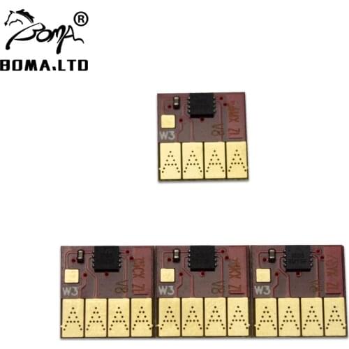 4 Pieces/Lot Upgrade ARC Chip For HP950 951 Officejet Pro 8100 8600 276dw 251dw Printer With Show Ink level
