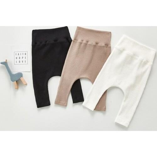 Autumn winter newborn pants cotton Ribbed Stockings for boy and girls Big PP pants toddler baby girls legging boys children tigh