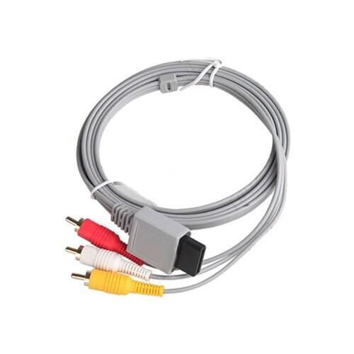 OSTENT Audio Video AV Game Output Cord Cable for Nintendo Wii Video Game