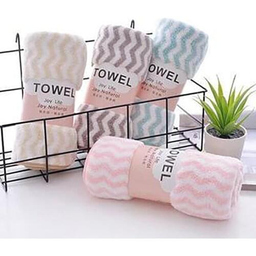 High-dense coral velvet cation towel 35 x 75 wash towel toallas de para adultos bath towel head towel bridesmaid gift