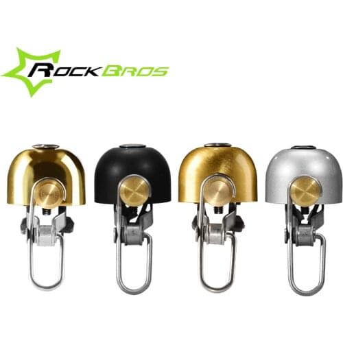 ROCKBROS Bicycle Bell Horn accesorios bicicleta timbre bici fietsbel bisiklet zil timbre bicicleta cycle horn Retro Bike Bell