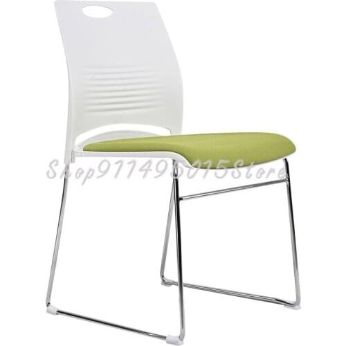 Training Chair Backrest Home Leisure Portable Office Chair Meeting Computer Chair Dining Chair Meeting Seat