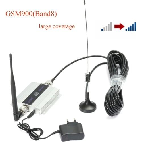 2G/3G/4G 900 Mhz Repeater 3G Celular Mobile Phone Signal Repeater Booster 900MHz GSM Amplifier With Outdoor/indoor Antenna