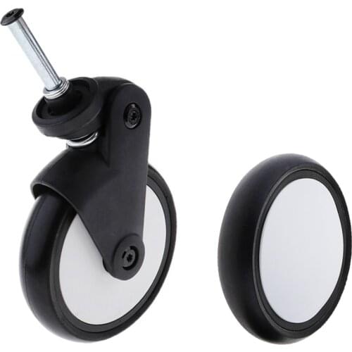 1Pc Baby Strollers Rubber Wheels Replacement Parts Strollers Front / Rear Wheel Accessories 5.12inch Diameter, Durable & Safety