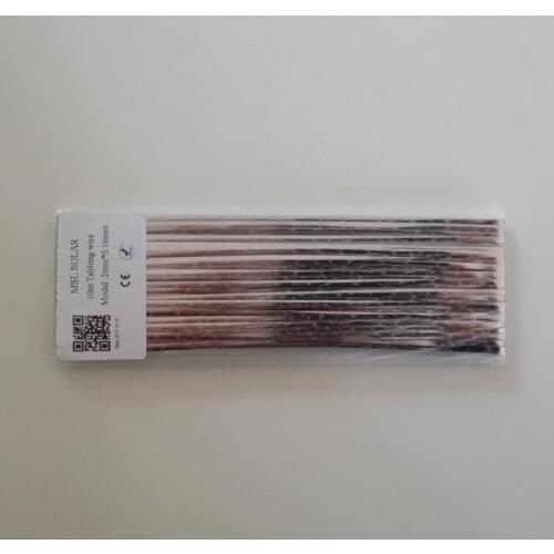 ALLMEJORES Solar Cell Tabbing wire 2mm*0.16mm Solder wire for soalr panel Connection Solar cables 10meters/Lot