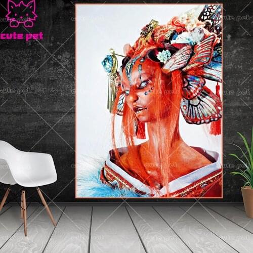 Diamond Painting Weird woman Cross Stitch Diamond embroidery 5d diy full square diamond mosaic rhinestone puzzle Home Wall Decor